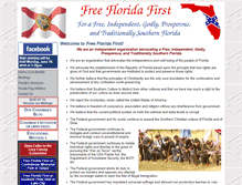 Tablet Screenshot of freefloridafirst.org